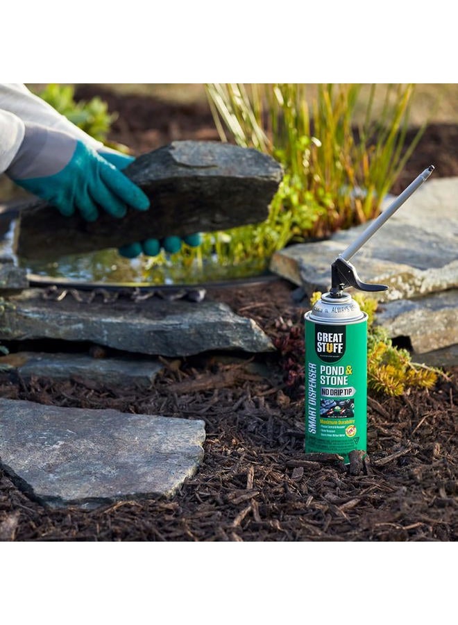 GREAT STUFF 99112849 Smart Dispenser Pond & Stone, 12 oz, Black - Image 3